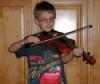 Alex and his violin